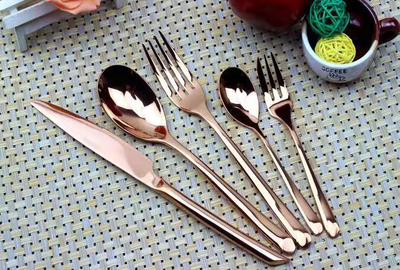 Copper Table Fork