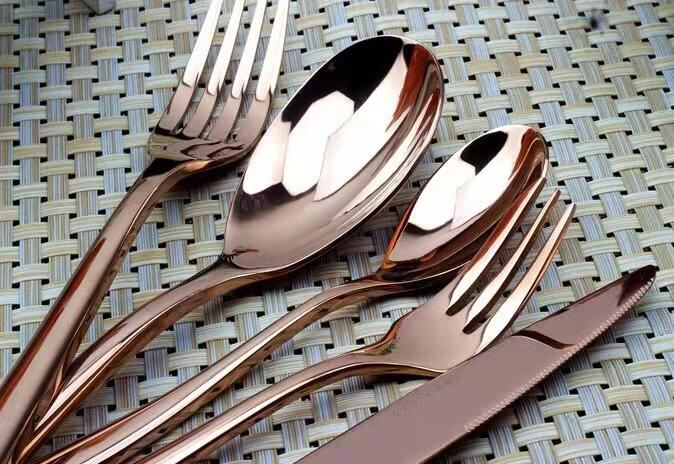 Copper Dessert/Starter Fork