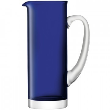 Cobalt Blue Glass Jug - LSA BASIS