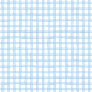 Pale Blue, Gingham - Napkin