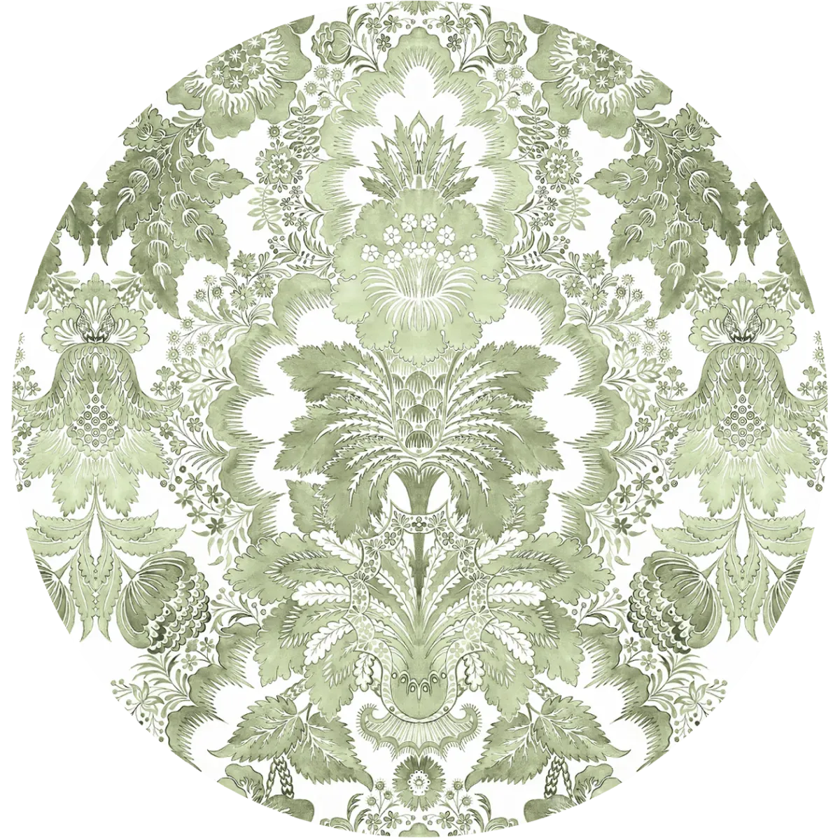 Anna-Marie Green Tablecloth