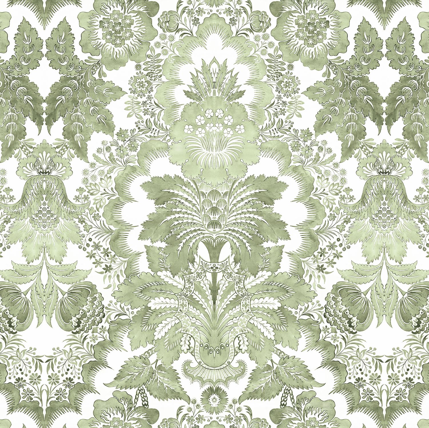 Anna-Marie Green Tablecloth