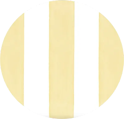 Yellow Stripe Tablecloth