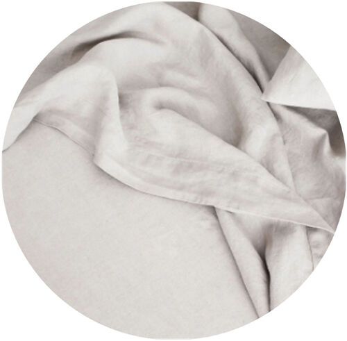 Natural Wheat Pure Linen 96" x 144" Trestle Tablecloths