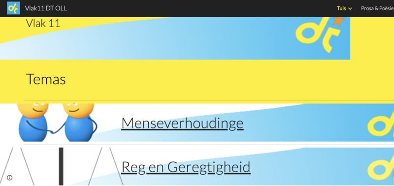 Vlak 11 Afrikaans Studiegids (Web app)