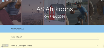 AS Level Afrikaans Studiegids (Web app)