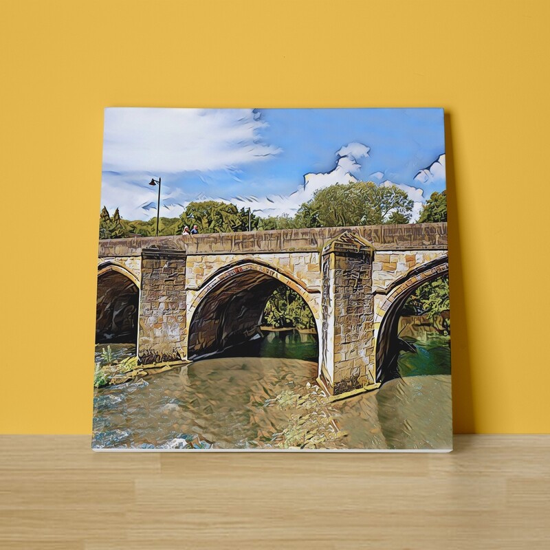 Matlock Bridge Canvas Print