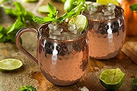 MOSCOW MULES HAMMERED COPPER MUGS MOSCOW MULES HAMMERED COPPER MUGS