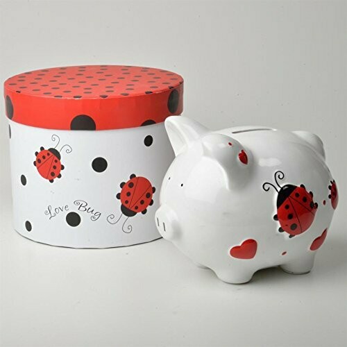 LADY BUG LOVE BUG PIGGY BANK LADY BUG LOVE BUG PIGGY BANK