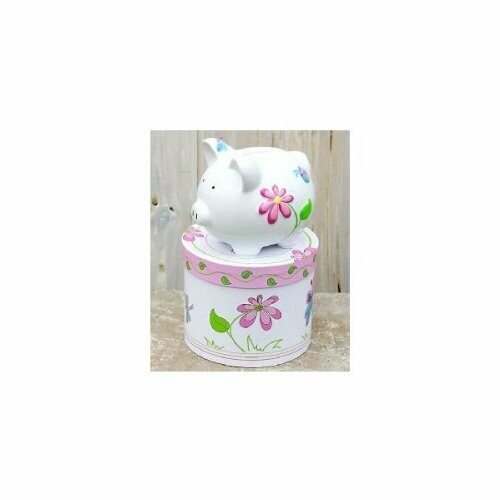 BUTTERFLY CERAMIC PIGGY BANK