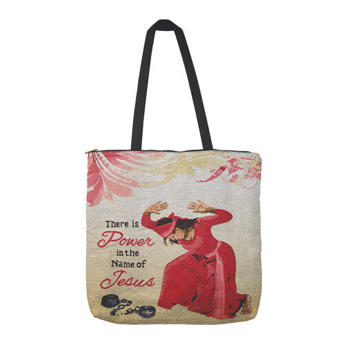 POWER IN JESUS TOTE BAG POWER IN JESUS TOTE BAG