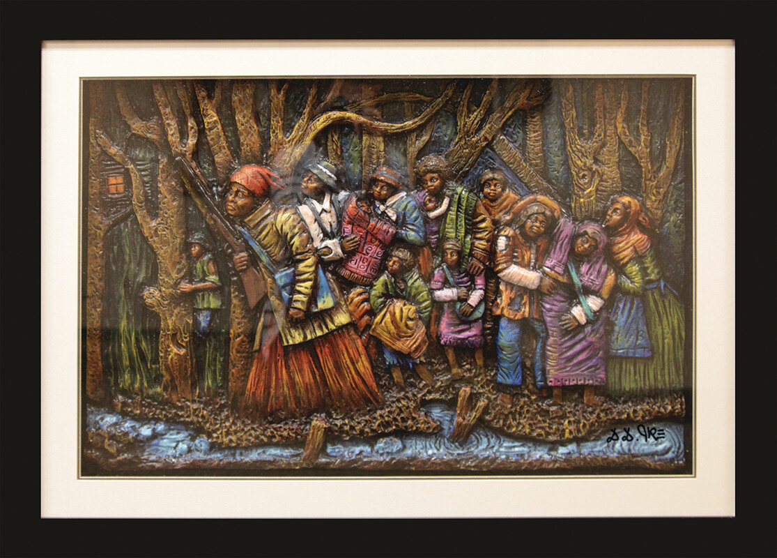 HARRIET TUBMAN RELIEF ART HARRIET TUBMAN RELIEF ART