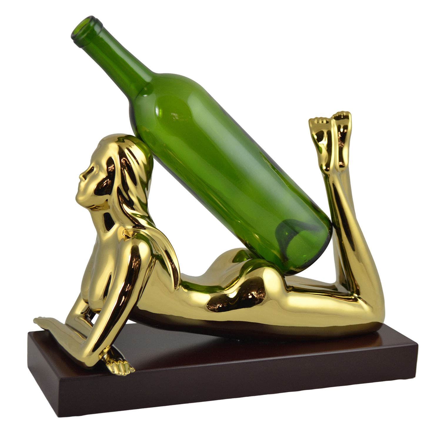 GOLDEN LADY WINE BOTTLE HOLDER GOLDEN LADY WINE BOTTLE HOLDER