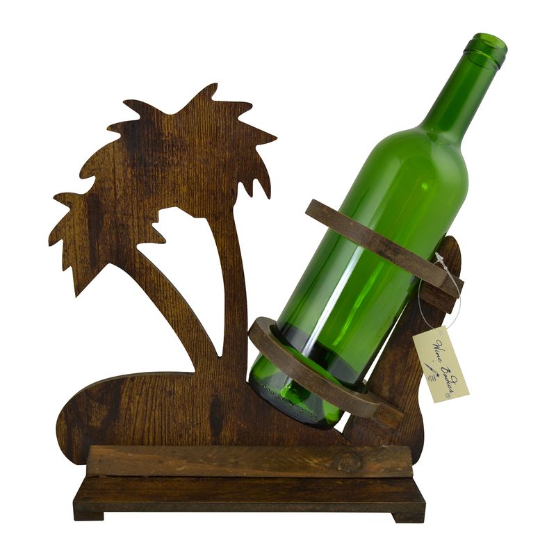 PALM TREES WINE BOTTLE HOLDER