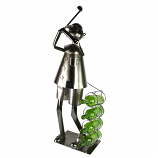 34" LARGE GOLFER WINE BODY HOLDER