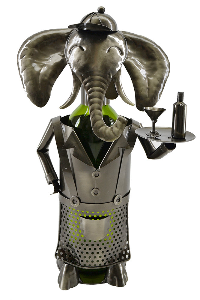 ELEPHANT WINE BOTTLE HOLDER