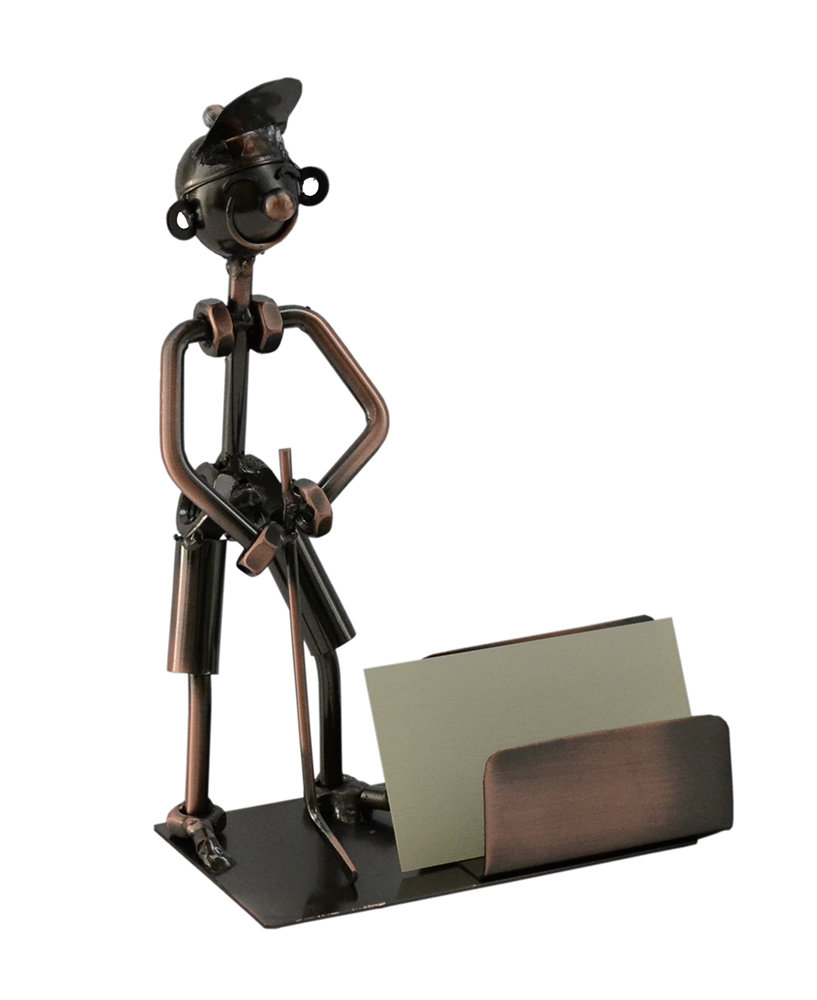 5x7 GOLFER BUSINESS CARD HOLDER 5x7 GOLFER BUSINESS CARD HOLDER