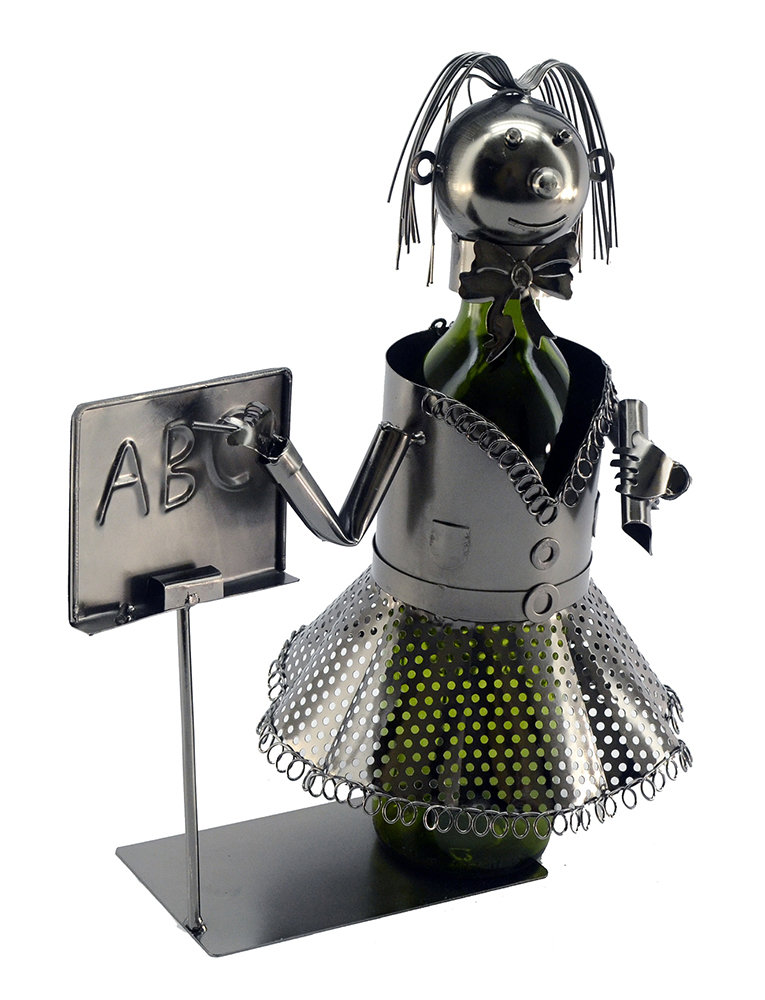 LADY TEACHER WINE BOTTLE HOLDER