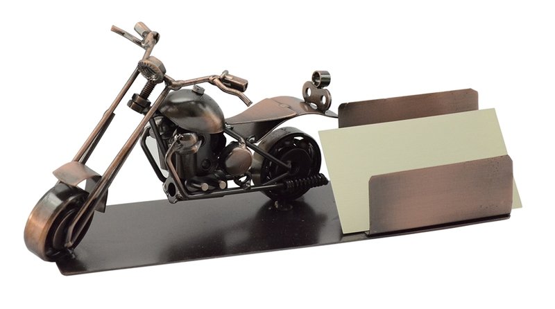 MOTORCYCLE BUSINESS CARD HOLDER