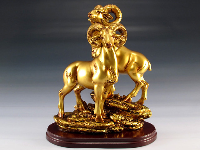 TWO GOLDEN RAMS TWO GOLDEN RAMS