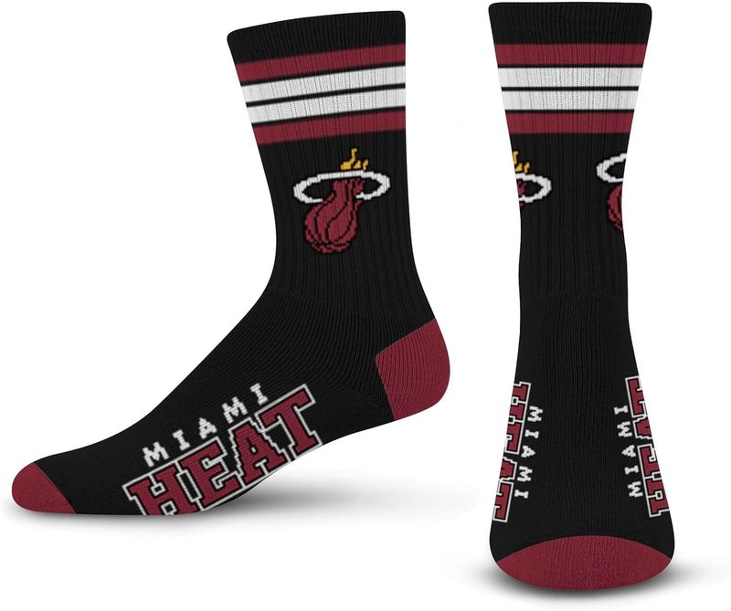 MIAMI HEAT CREW SOCKS