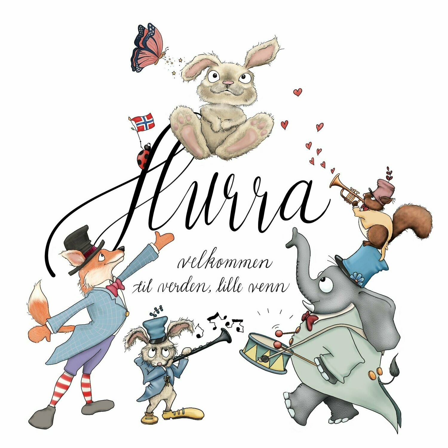 Hurra, velkommen