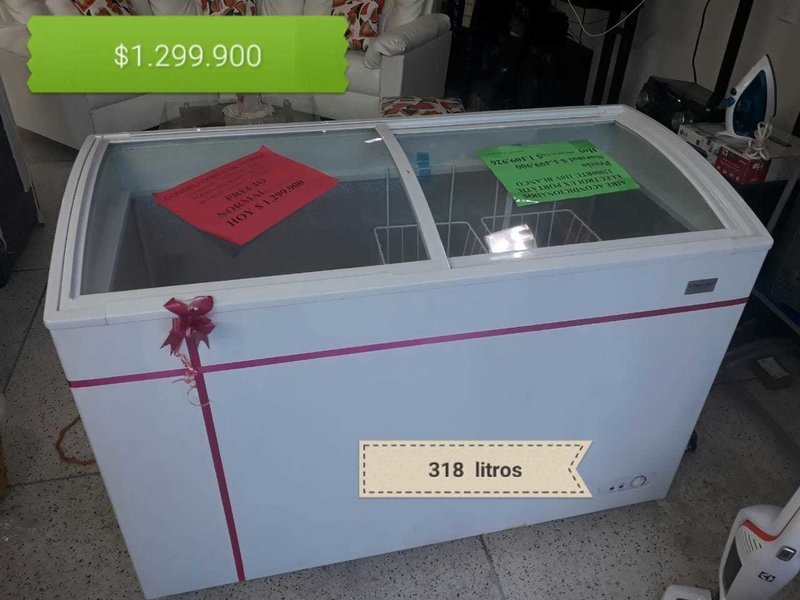 Congelador 318 litros