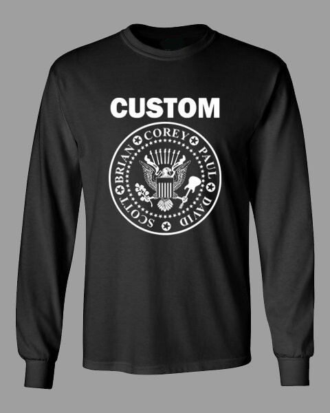 CUSTOM seal long sleeve t shirt