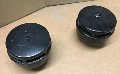 (2) 1934 Chev. Truck Air Cleaners for one Barrel Carbs with 2-5/16