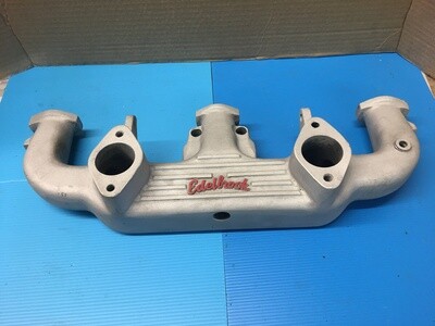 Edelbrock Dual Carb Intake Manifold. For Chevy 216 engine