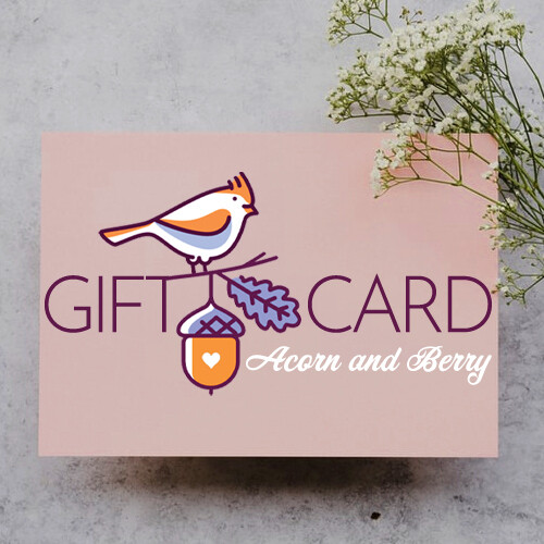 Acorn and Berry Online Gift Card