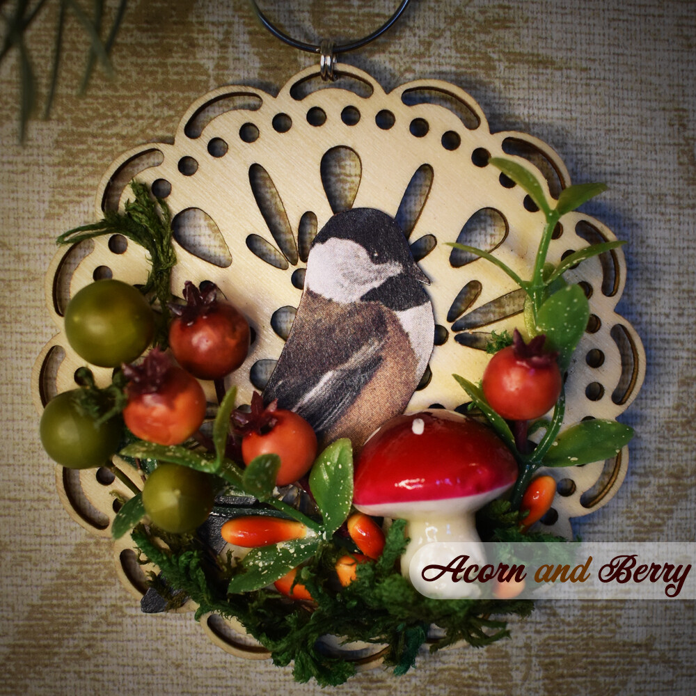 Boreal Birds Collection - Black-capped Chickadee Ornament