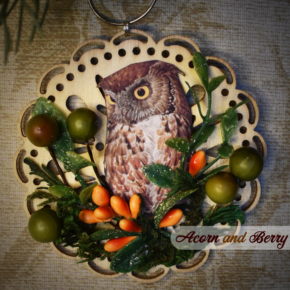Boreal Birds Collection - Screech Owl Ornament