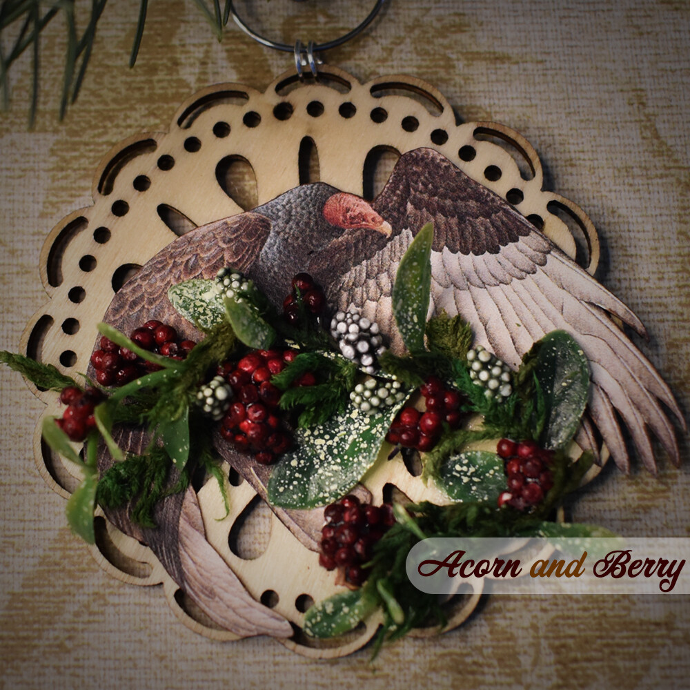 Boreal Birds Collection - Turkey Vulture Ornament
