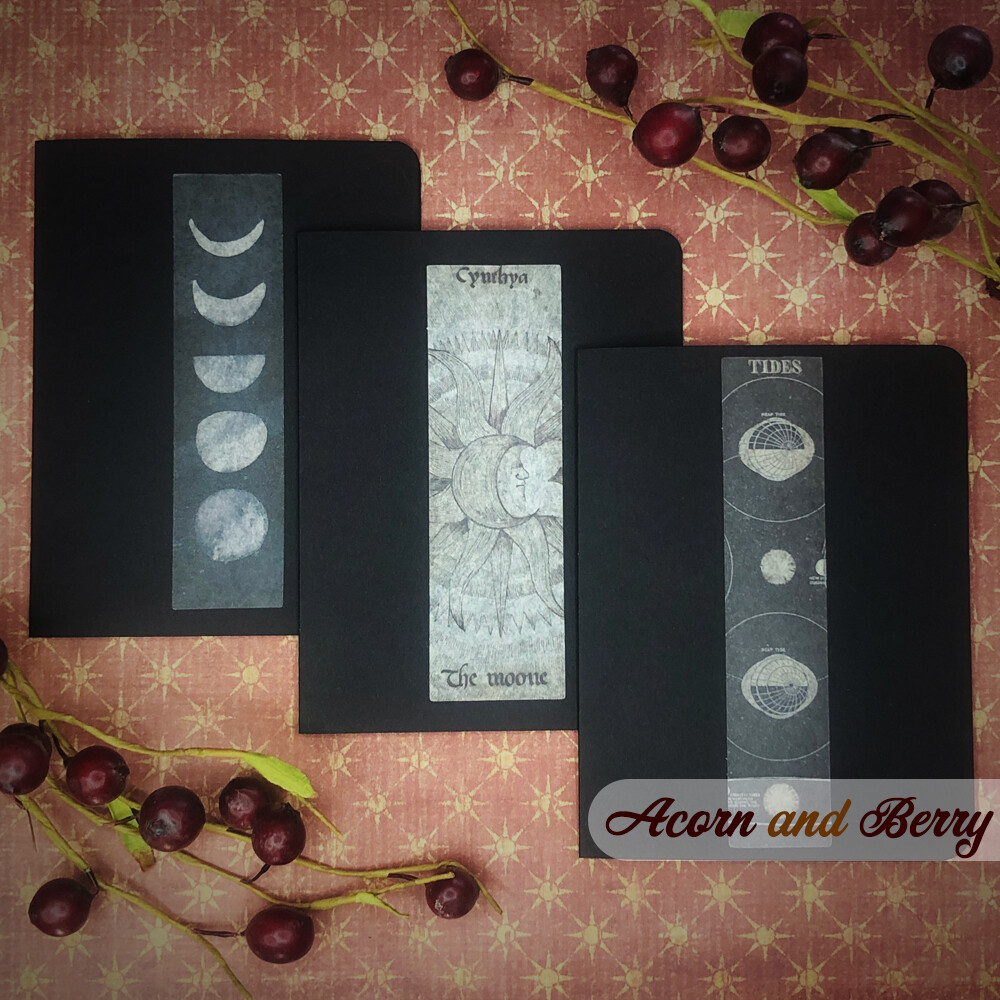 Moon Messages - Blank Note Card Set
