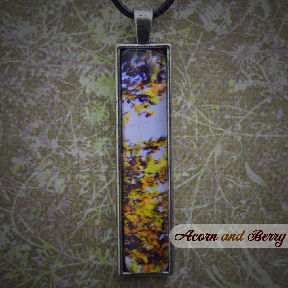 Fall Foliage Collection - Rectangular Pendant
