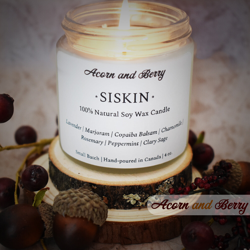 Siskin - Hand-poured Soy Wax Candle