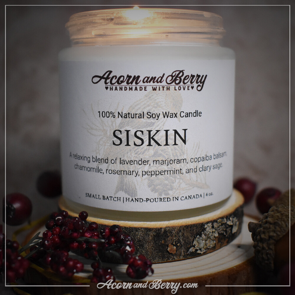 Siskin - Hand-poured Soy Wax Candle