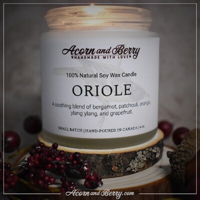 Oriole - Hand-poured Soy Wax Candle