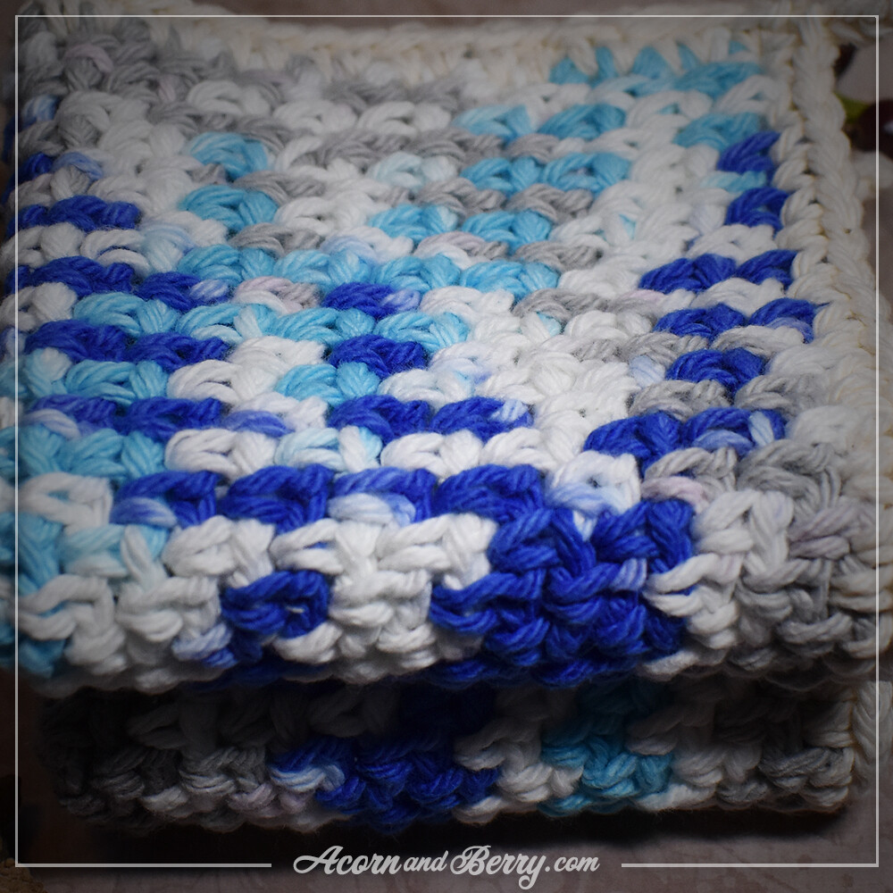 Blue Jay - Oversized Washcloth Set
