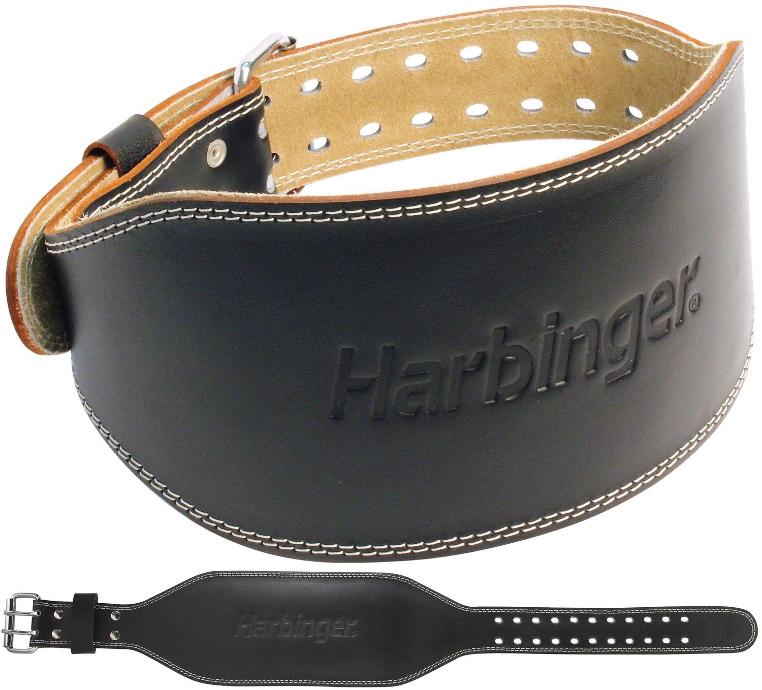 Habinger 6&quot; Padded Leather Belt