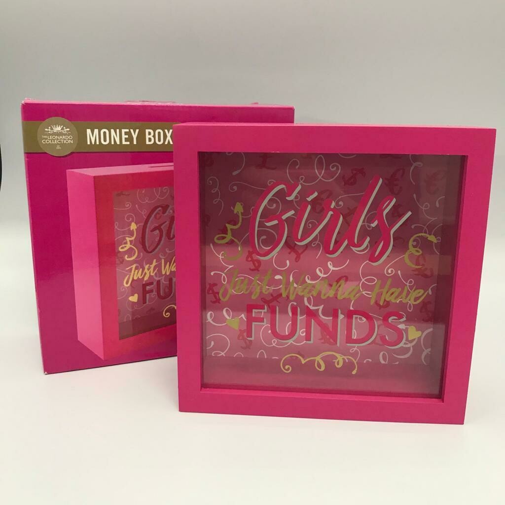 Girls Wanna Have Fun Money Box