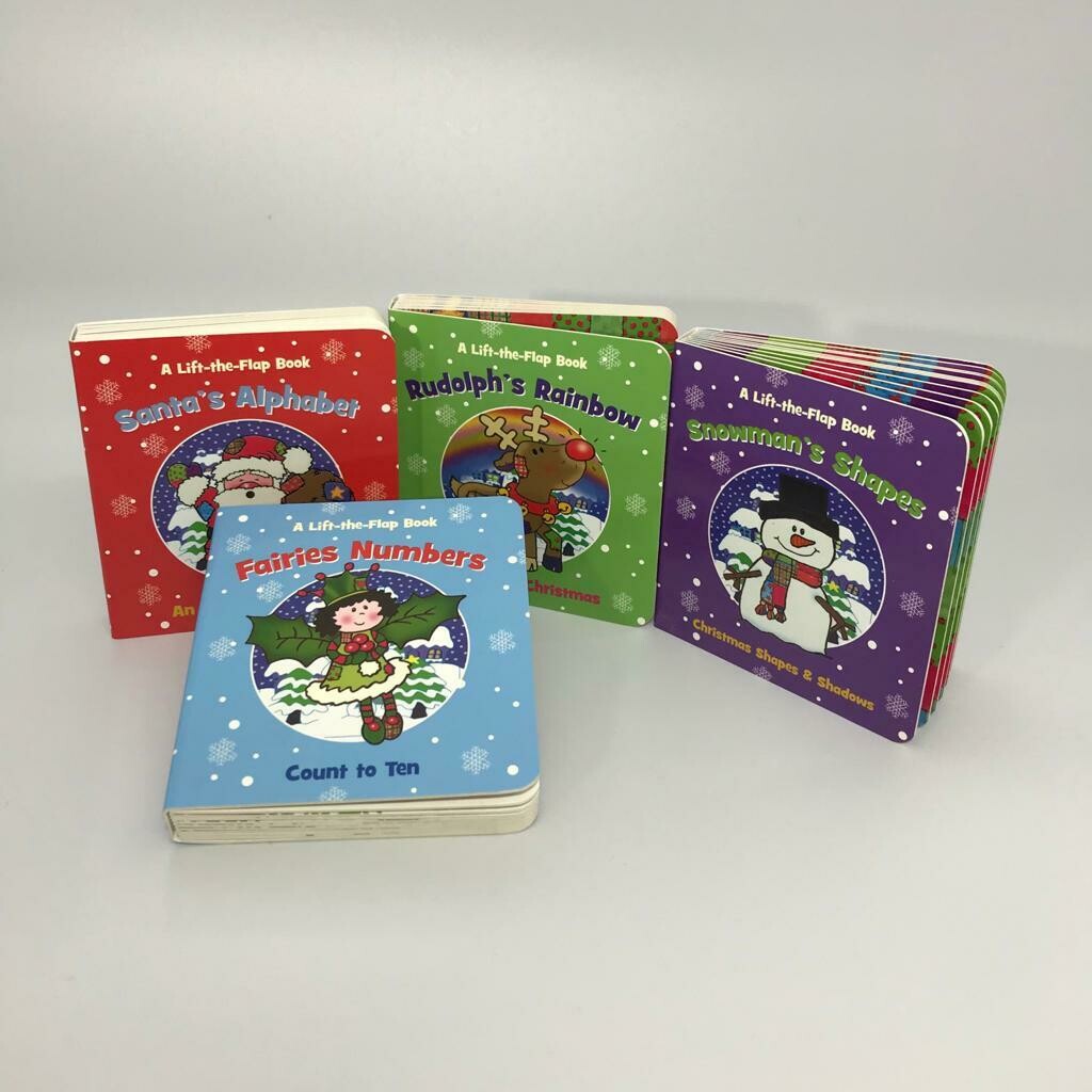 Children's Little Flip Books - Ideal Stocking Fillers - 4 Designs