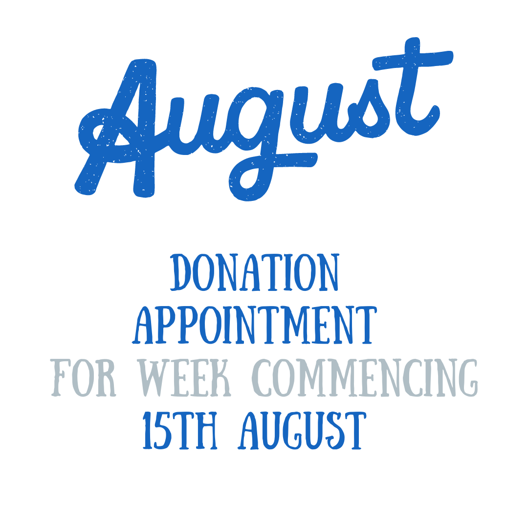 Donation Drop Off Appointment - Please read full instructions below