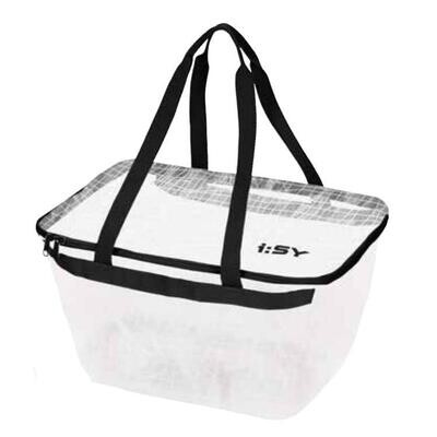 iSY Basket Bag See-Through für den Gepäckträgerkorb