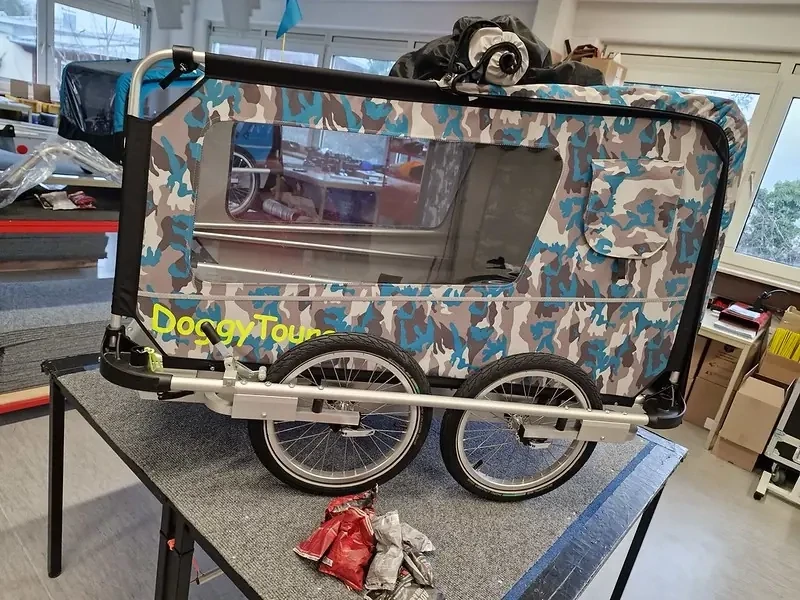 Umbausatz 4-Rad für DoggyTourer XL Beethoven Umbausatz 4-Rad für DoggyTourer XL Beethoven