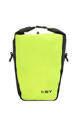 iSY wasserdichte Gepäckträger-Seitentasche neon groß