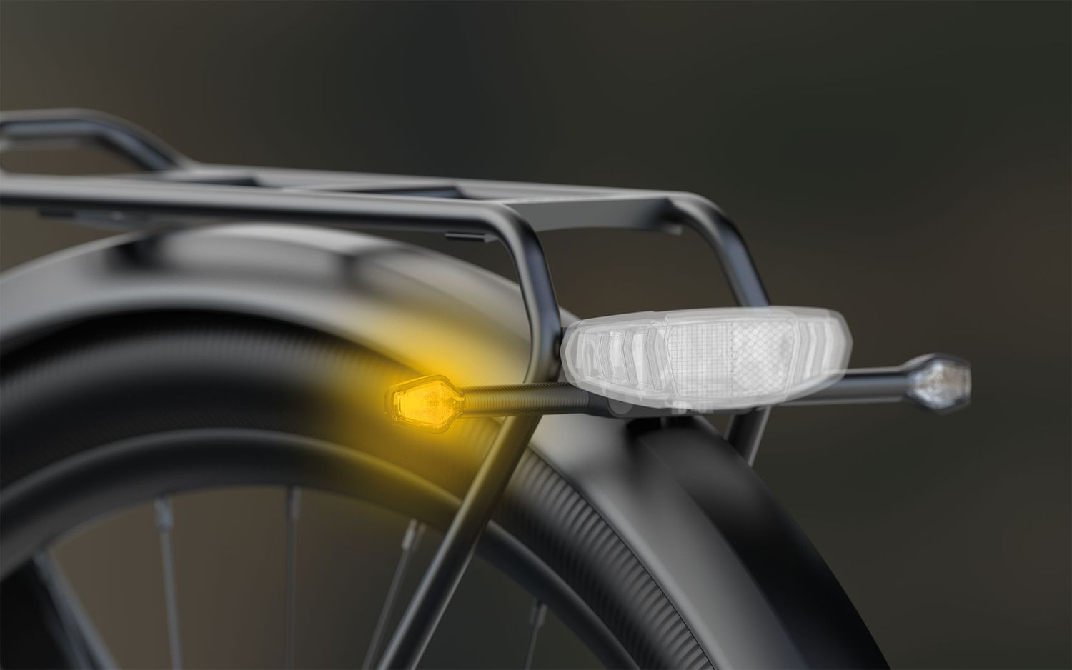 BUSCH + MÜLLER Blinker Turntec für E-Bikes