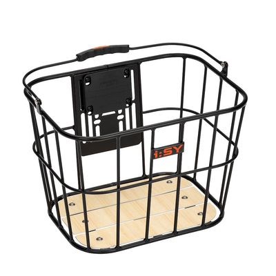 iSY Alu Korb mit Holzboden für den Frontträger KLICKfix iSY Alu Korb mit Holzboden für den Frontträger KLICKfix