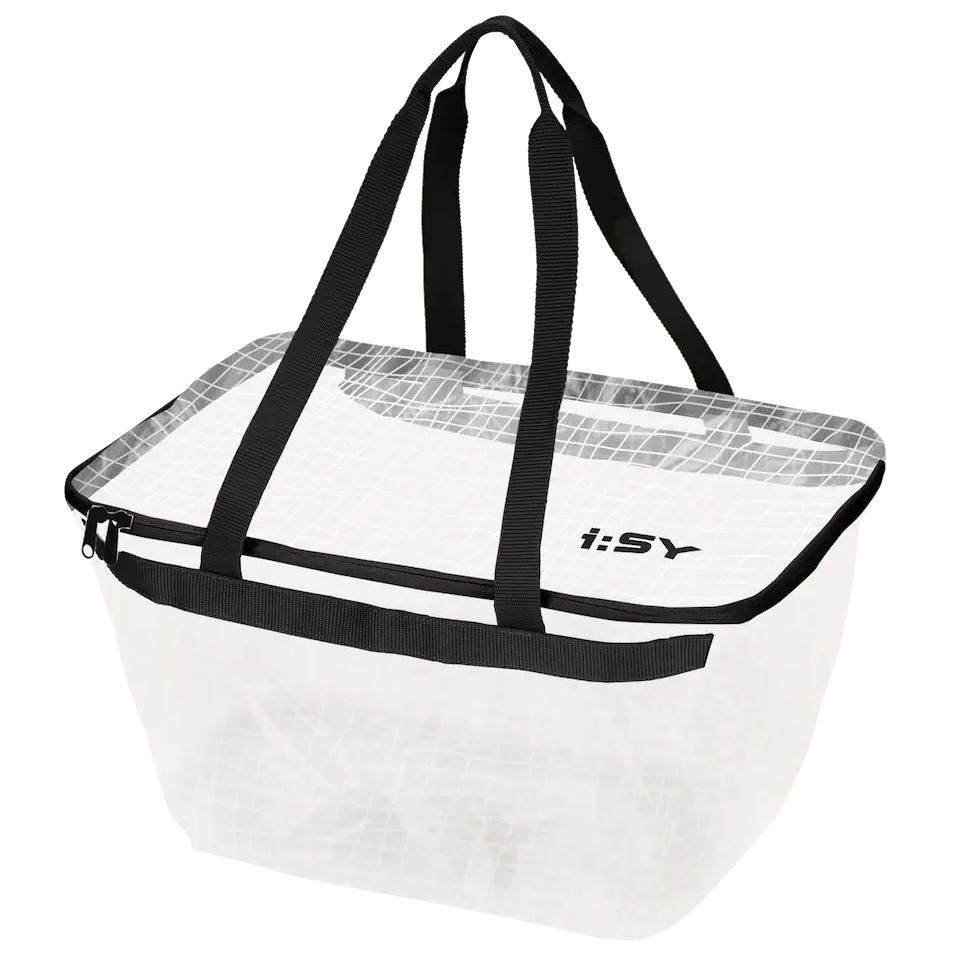 iSY Basket Bag See-Through für den Gepäckträgerkorb